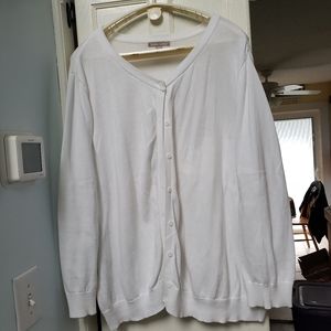 White Sweater by Woman Within 30/32
